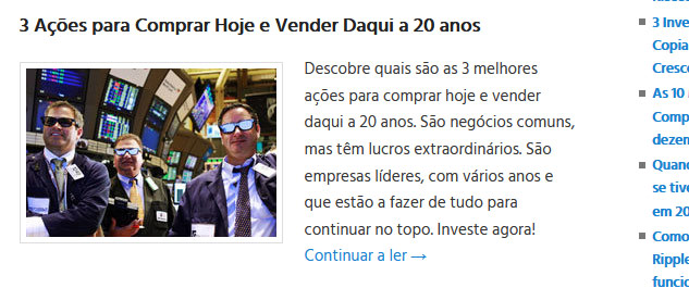 Ações para comprar hoje e vender daqui a 20 anos
