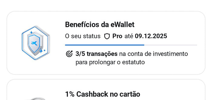 Benefícios eWallet
