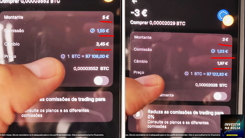 Comissões absurdas da Revolut