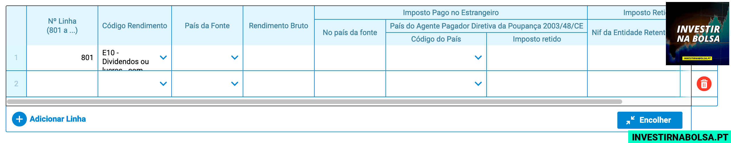 Como declarar dividendos