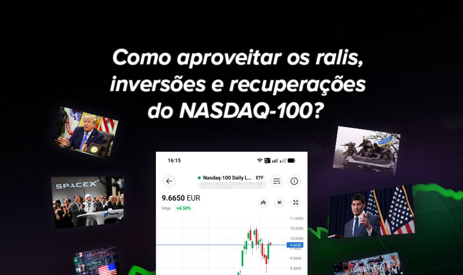 Como investir num ETF curto prazo do NASDAQ-100