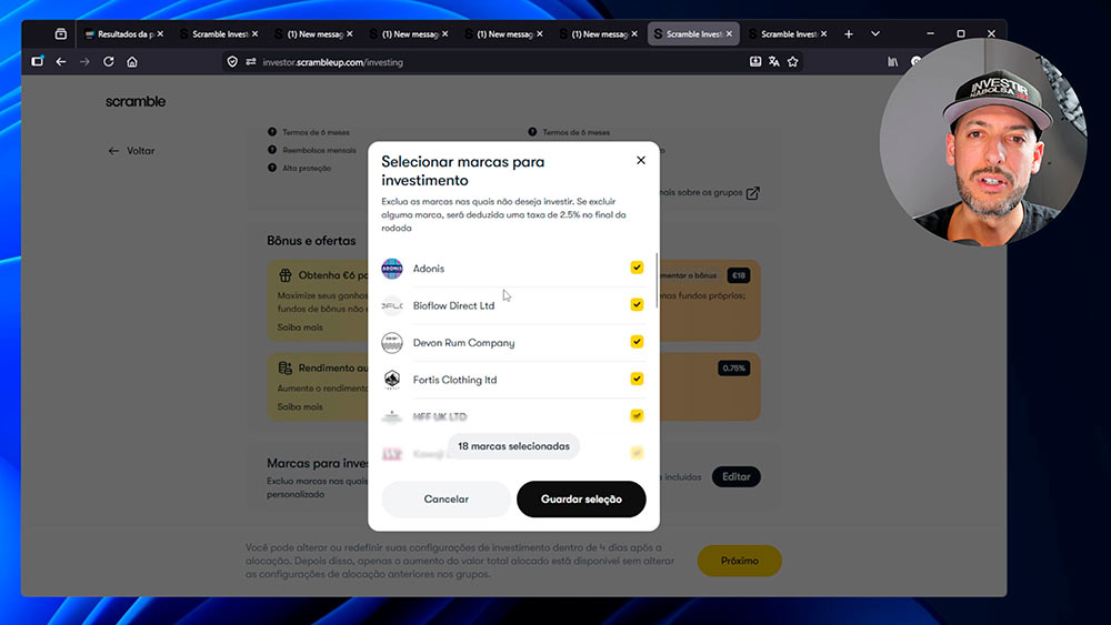 Como investir na Scramble