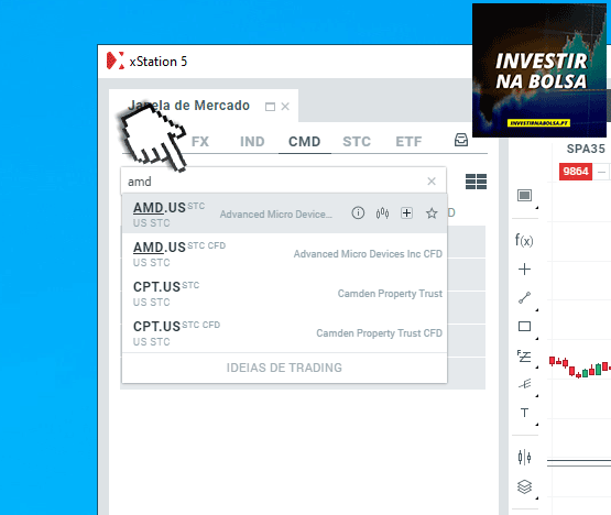 Como negociar cfds de ações na XTB