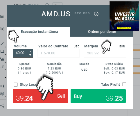 Como shortar ações na XTB