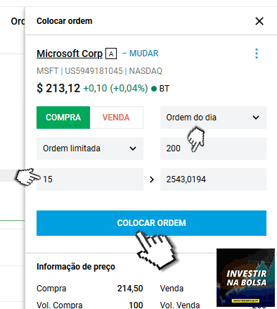 Passos para comprar ações na DEGIRO