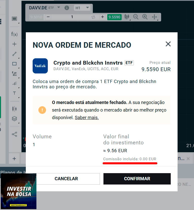 Comprar ETF 10 euros