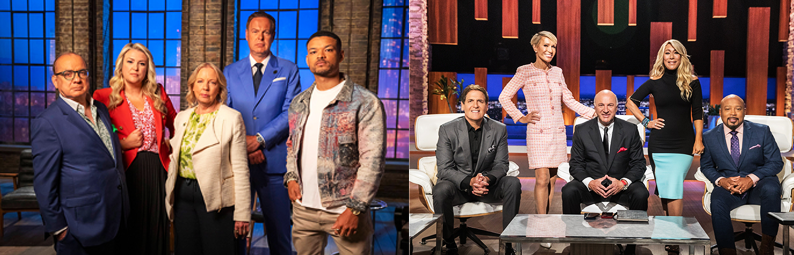Dragons Den e Shark Tank