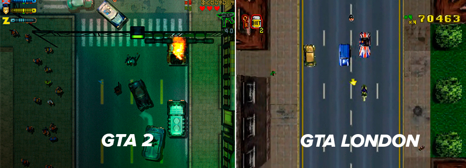 GTA 2 e GTA London