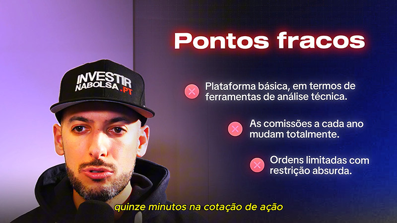 Pontos fracos de usar a corretora DEGIRO