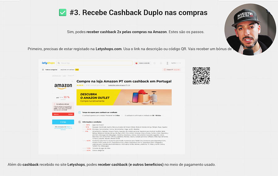 Truque 3 na Amazon - Recebe Cashback Duplo nas compras