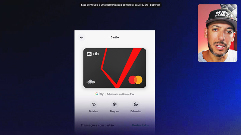 Funcionalidade 4. Cartão de Débito virtual (eWallet)
